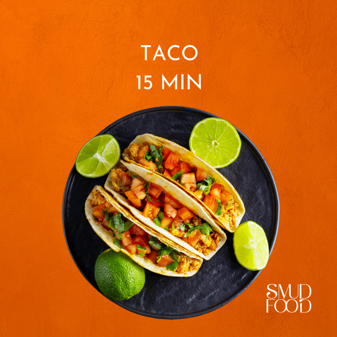 Rask taco med hjemmelaget tacokrydder på 15 min med SmudFood