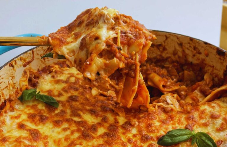 one pot broken lasagne