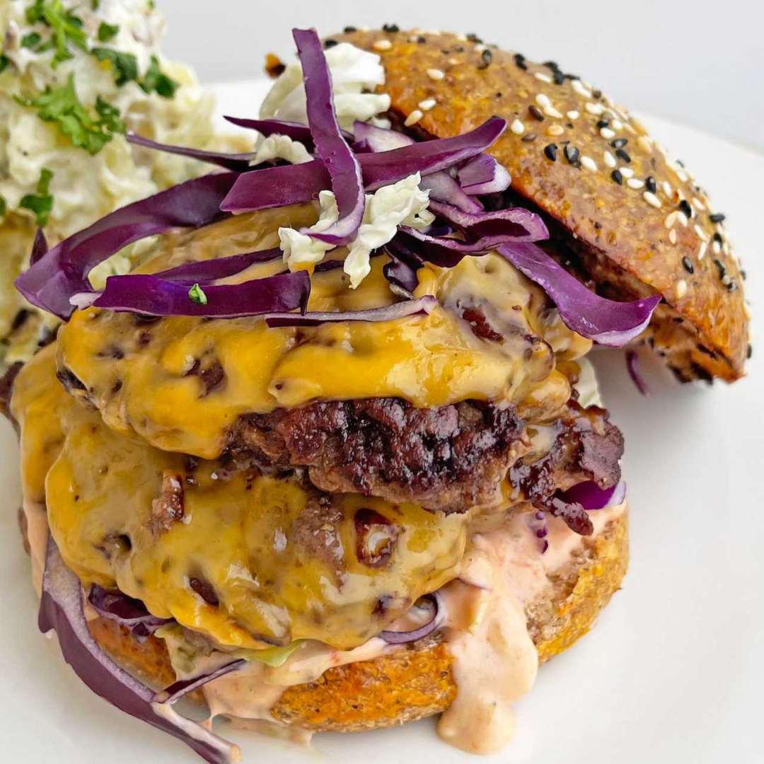 Brioche burgerbrød (skjulte hvite bønner) (2)