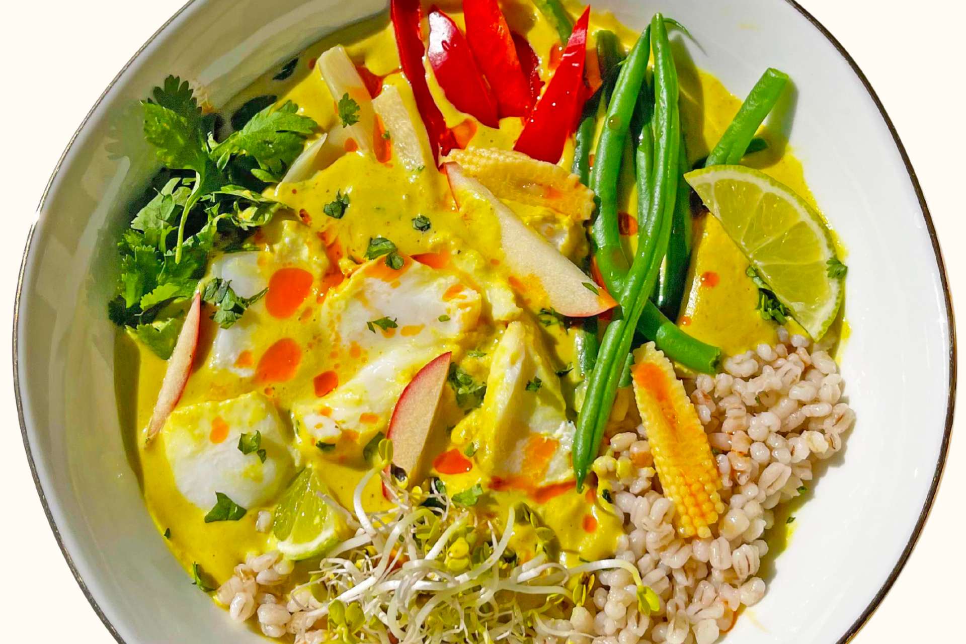 Gul fiskecurry