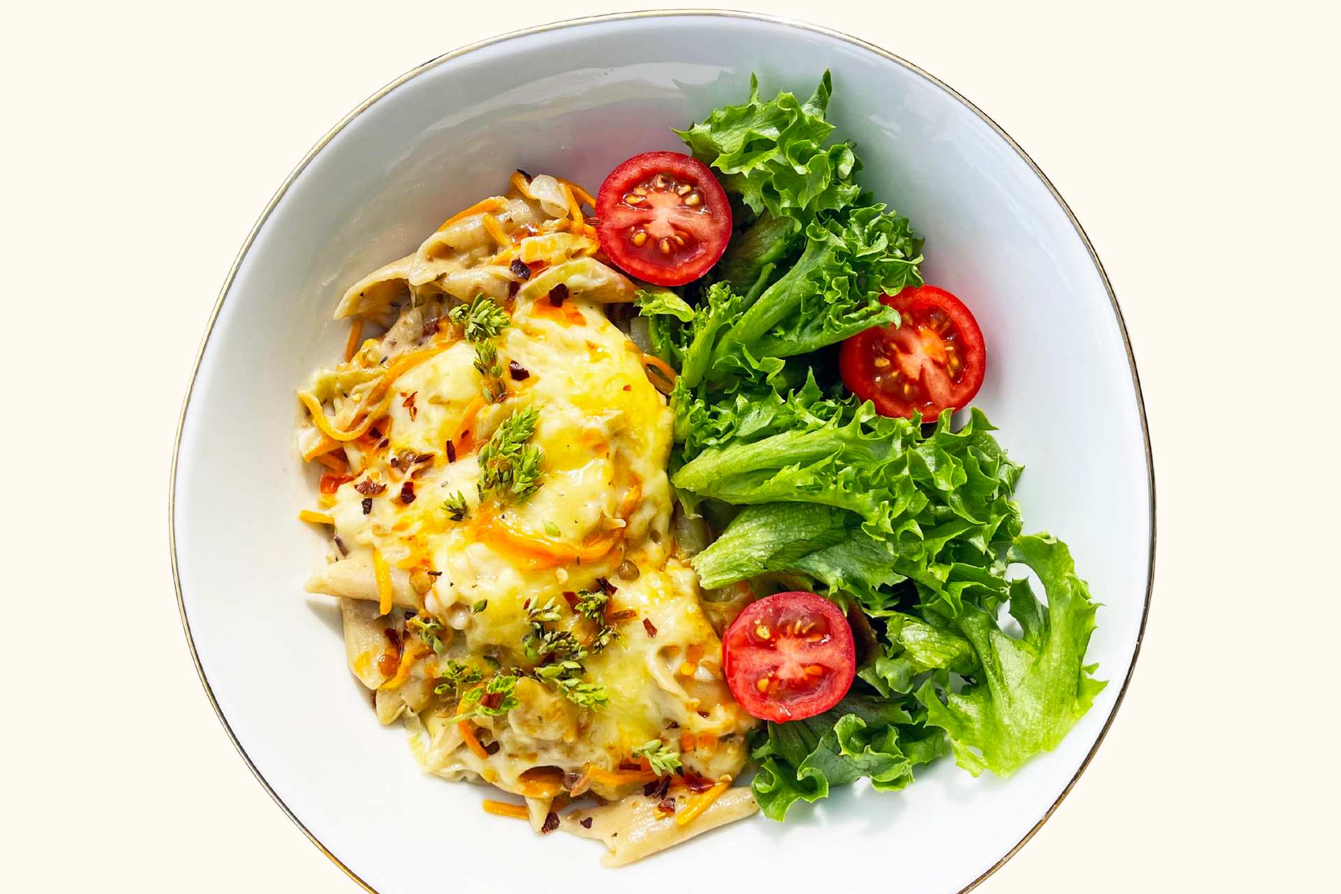 One pot pasta bianca primavera