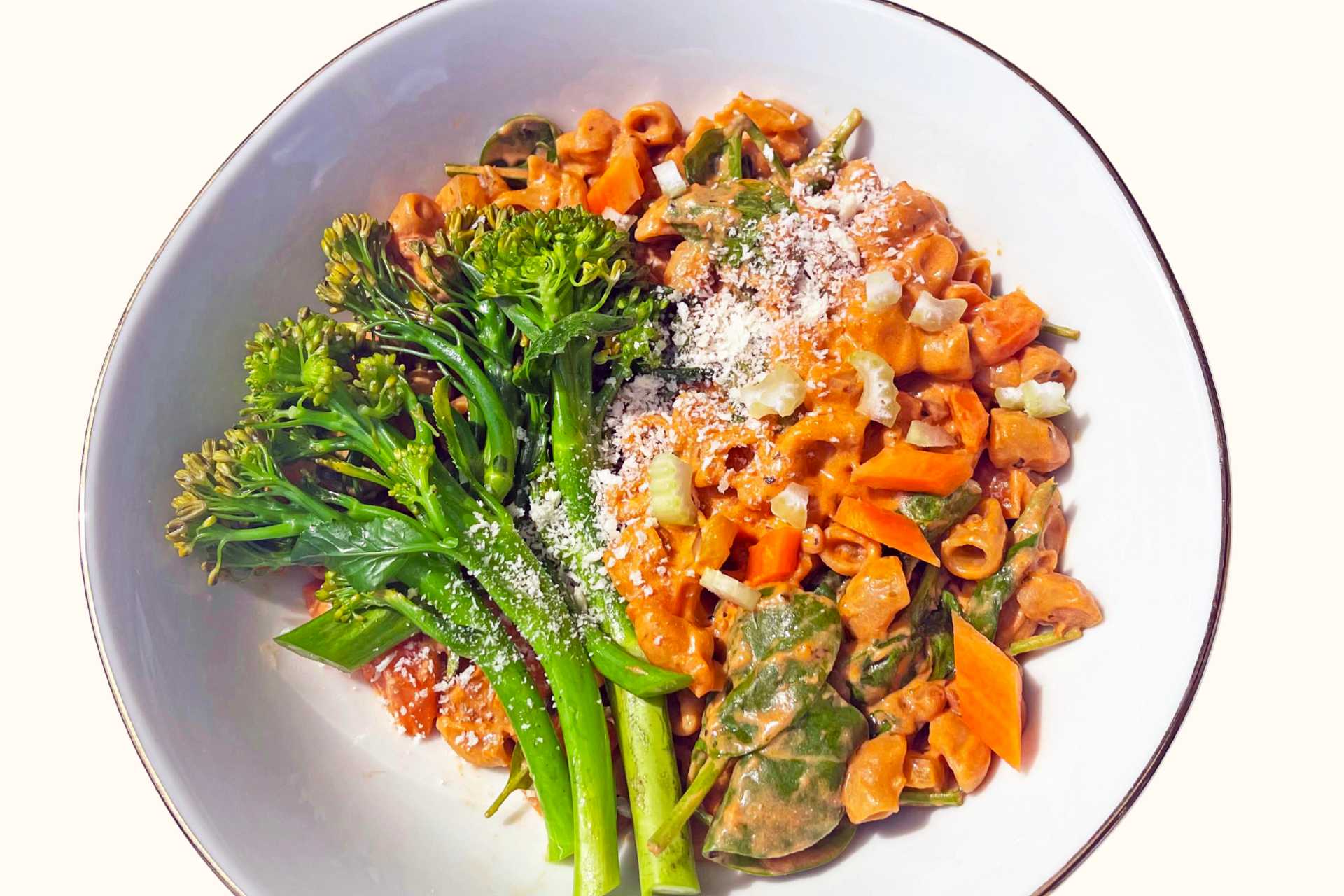 One pot pasta rosé med linser
