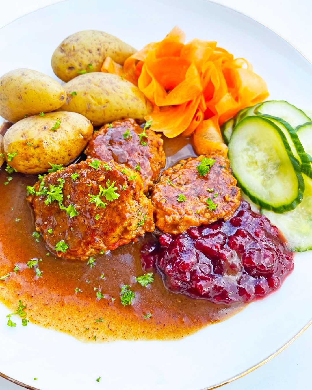 hjemmelaget Kjøttkaker (skjulte grønnsaker) fryserprepp smudfood matprepp ferdigmat (2)