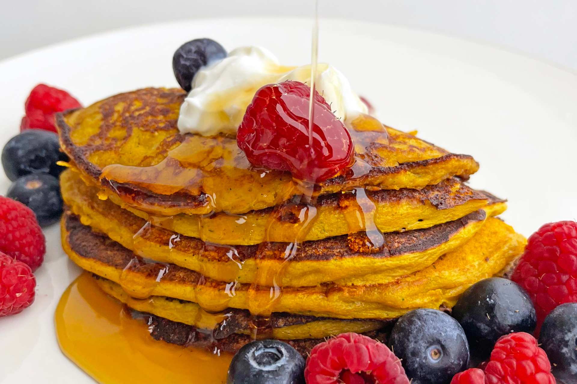 Canadiske pannekaker m_ grønnsaker