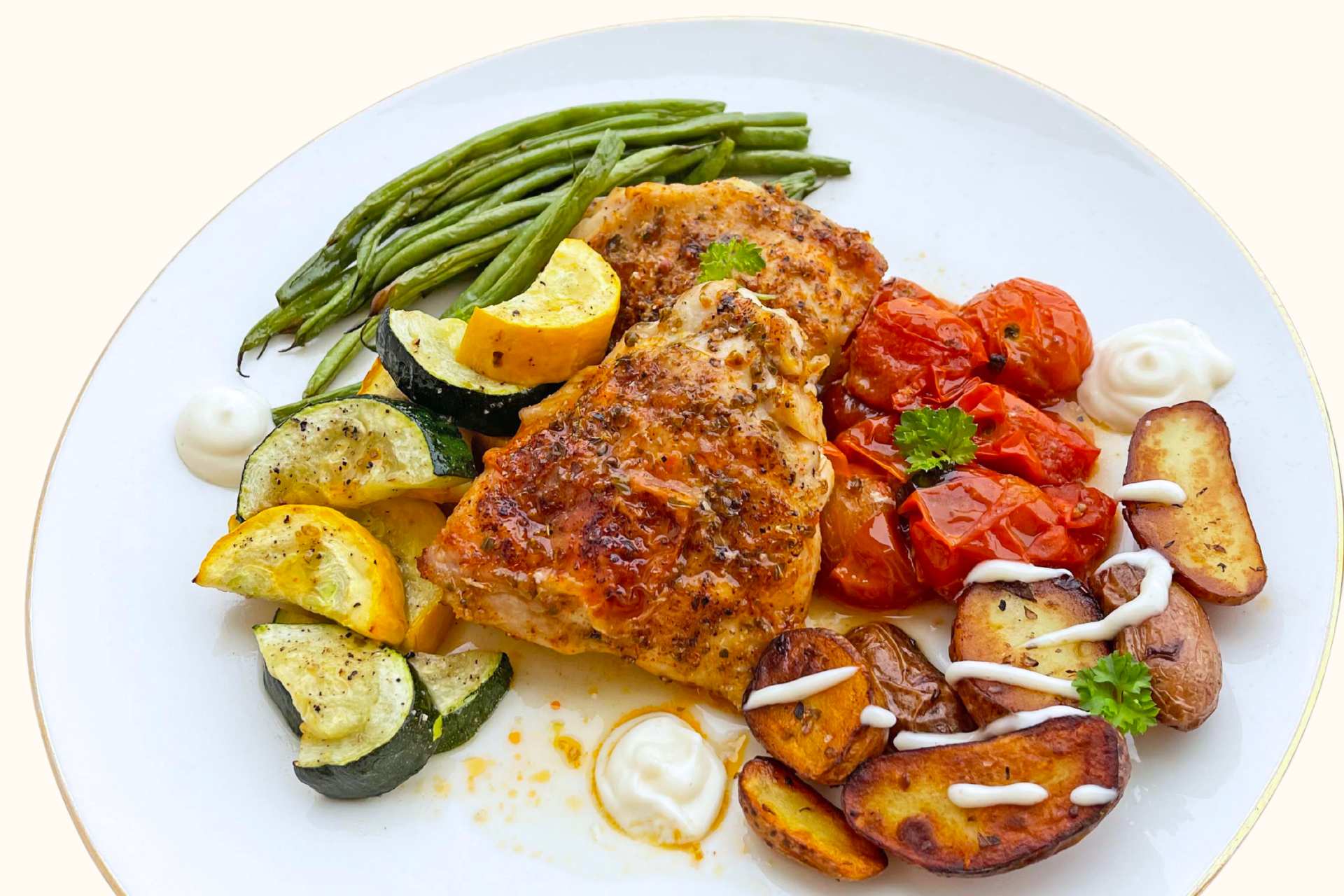 Kyllinglår m_ sitronaioli