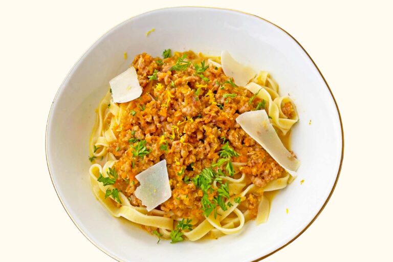 Tagliatelle Ragù bianco della Nonna Facchini