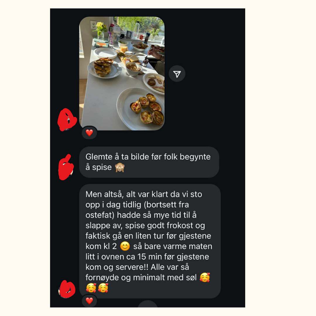 Alt klart før festen